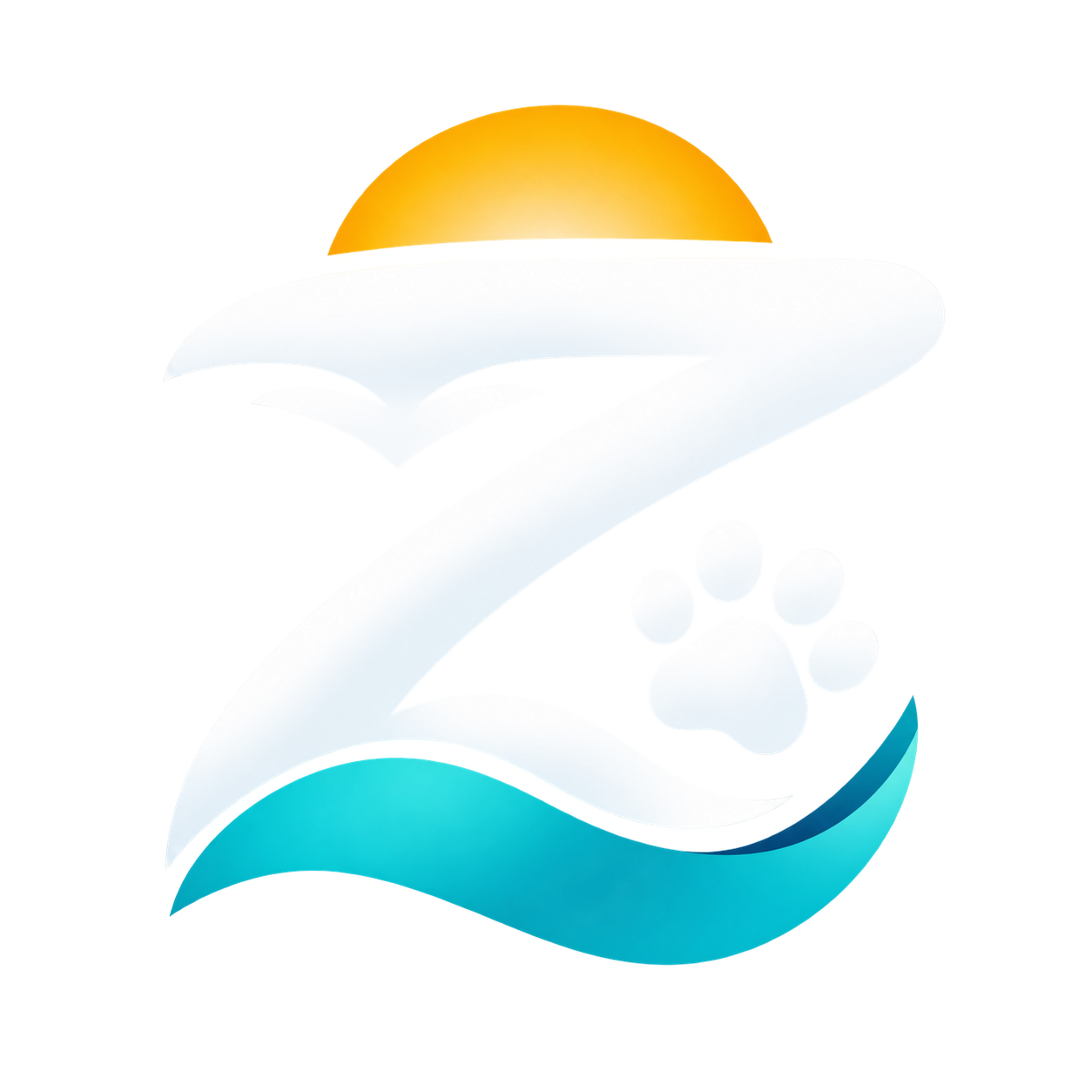Zulsira Icon White Z Transparent Background